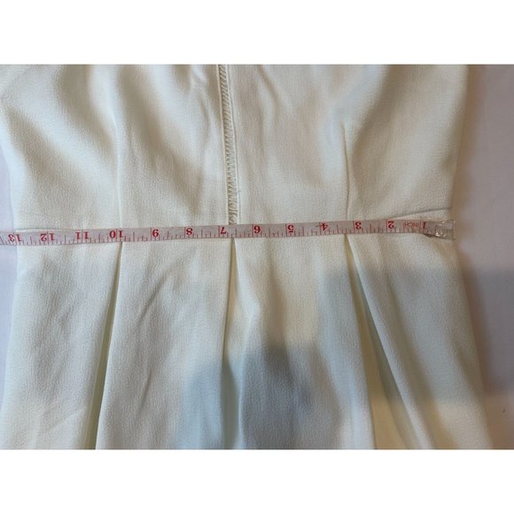 Speechless Womens Skater Mini Dress Sleeveless Halter Neck White Size Small - Picture 6 of 9